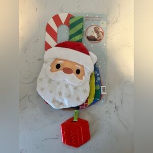 Sunny Days Chimes, Crinkle Book, Santa Clause, Baby Toys- NWT